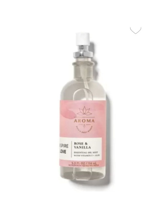 Bath & Body Works Other - ROSE VANILLA "LOVE" AROMA ESSENTIAL OIL MIST